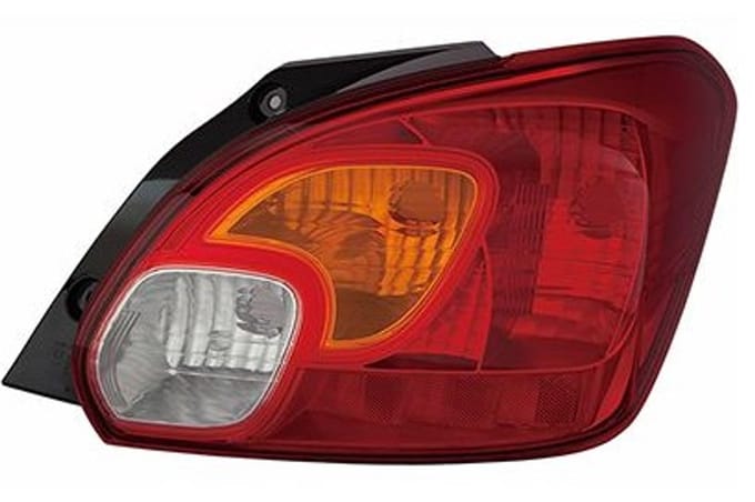 VanWezel 3263932 - Feu arrière droit sans partie éléctrique pour Mitsubishi Space star de 05/2012 à 2016