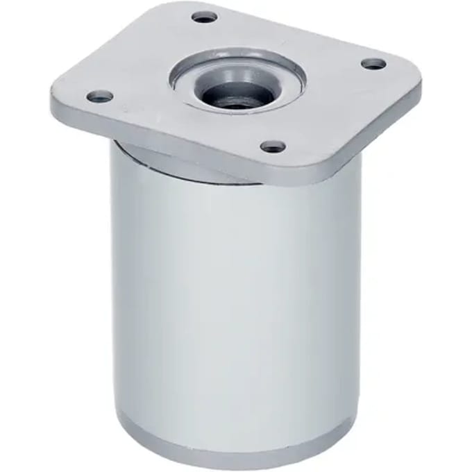 Duraline Meubelpoot Verstelbaar Rond Aluminium Ø4x6-8,4cm