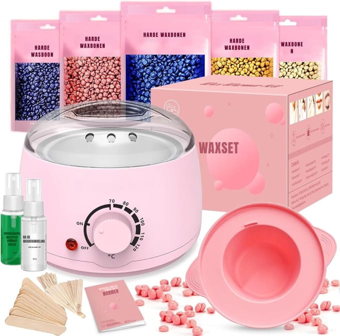 REN® Wax Apparaat - Roze - 21cm x 21cm x 17cm; 1.36 kg