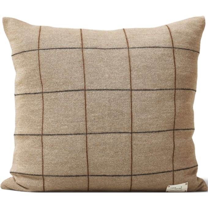 Form&Refine - Aymara kussen - New Square, bruin - meerkleurig