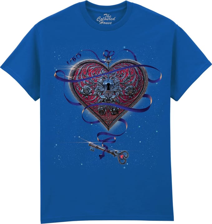 Hart Sleutel Heart And Key The Coloured House T-shirt S
