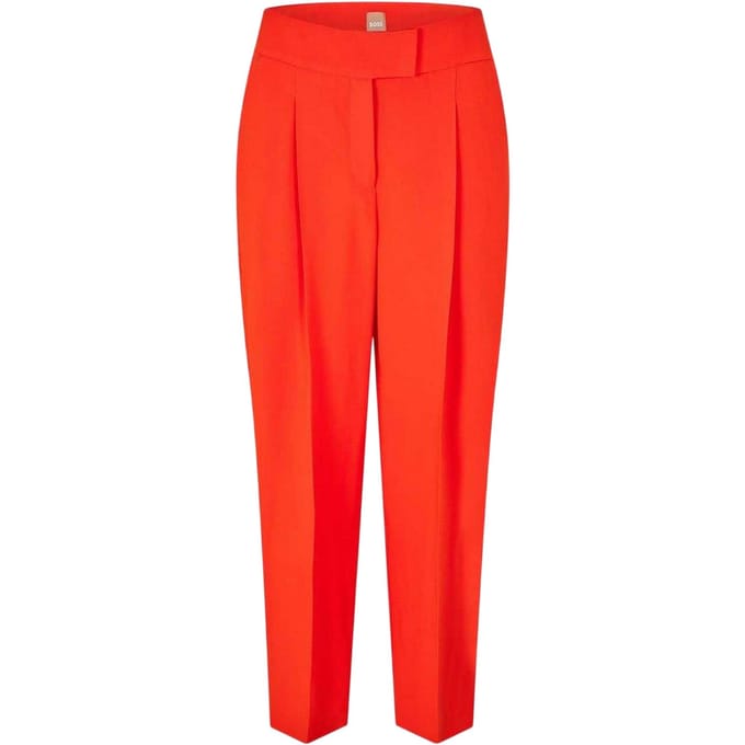 Boss Dames Tiroko Regular Broek (Feloranje)