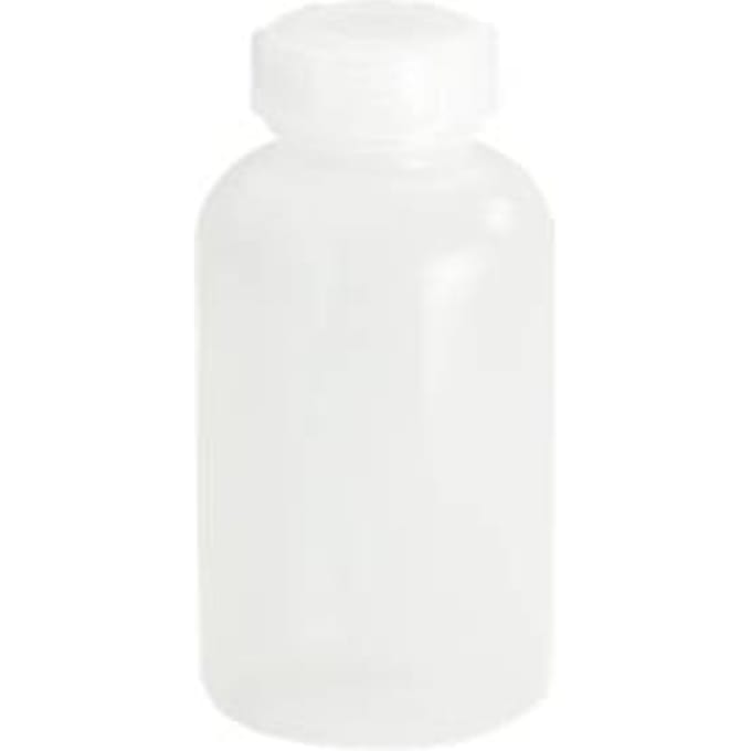 Brede hals fles, naturel, 200 ml, ø 59 H 114 mm