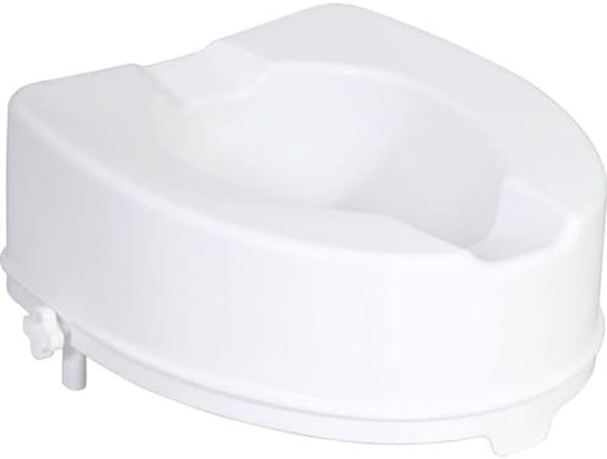Verhoogde Toiletbril Zonder Deksel Hoogteverstelling 15 cm