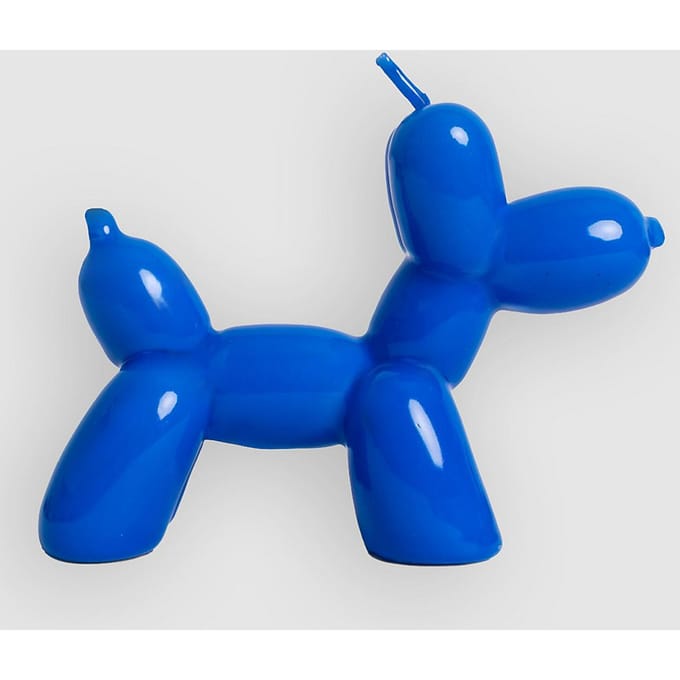 HELIO FERRETTI Electric Blue S3 Balloon Dog Kaars blauw
