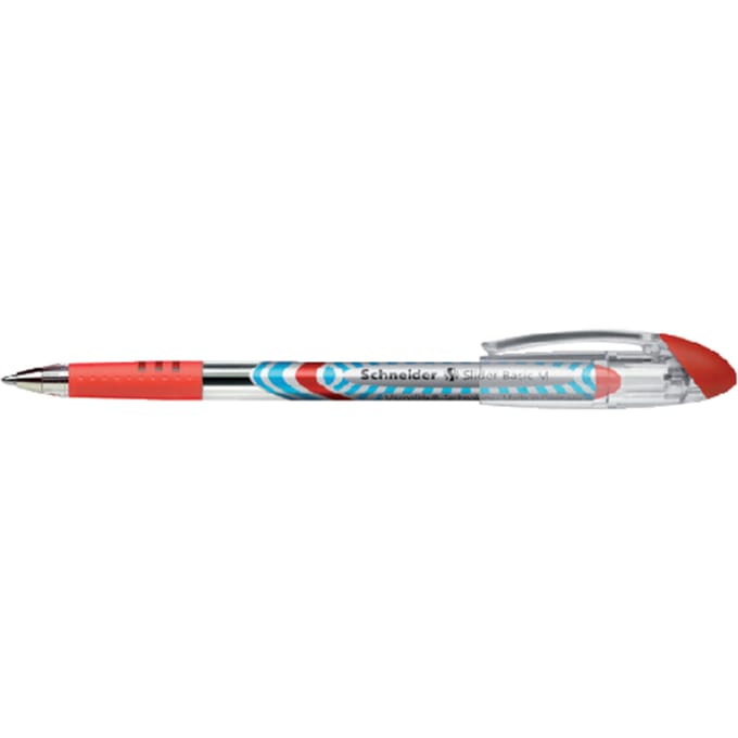 Schneider balpen - Slider Basic - penpunt M 0,5mm - rood - S-151102