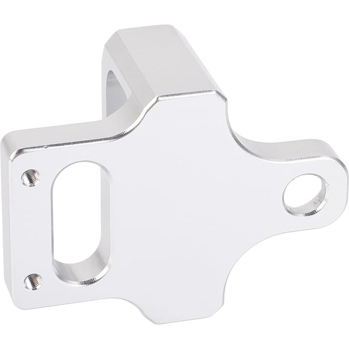 Boost Controller Solenoïde Klep Montagebeugel Aluminiumlegering 3-Poorts voor MAC Boost Controller Solenoïde Klep zilver