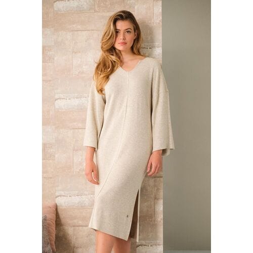 Beige jurk homewear Pastunette - Beige - Maat - S