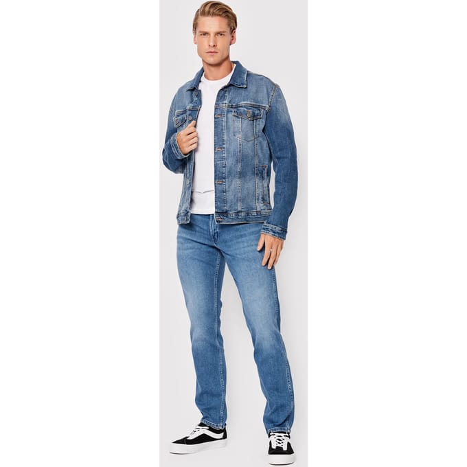 WRANGLER GREENSBORO NEW FAVORITE REGULAR STRAIGHT JEANS-HEREN