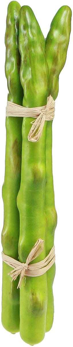 Decoratieve Asperges Groen Kunstgroente L22cm Ø1,5cm 3st, 3 Stück