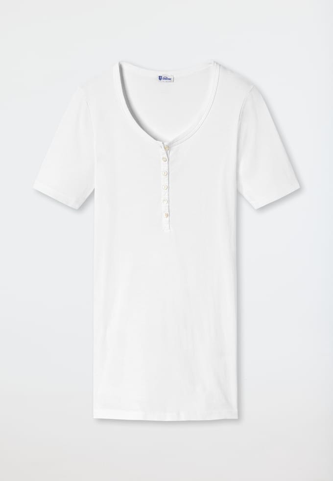 Wit shirt met korte mouwen - Revival Berta 34