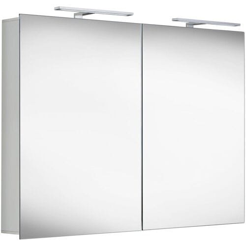 Megabad Profi Collection Alu 100 LED mirror cabinet S100 MBRSPS100