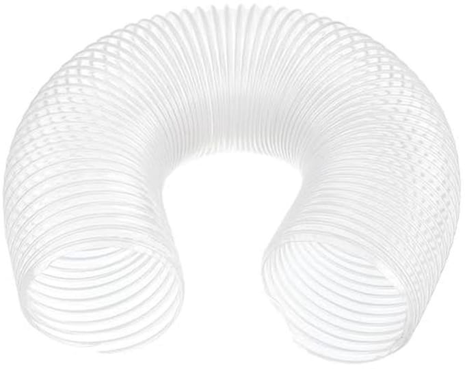 Flexibele PVC stofzuigerslang 100 mm - 1 m lengte voor stofafzuiging
