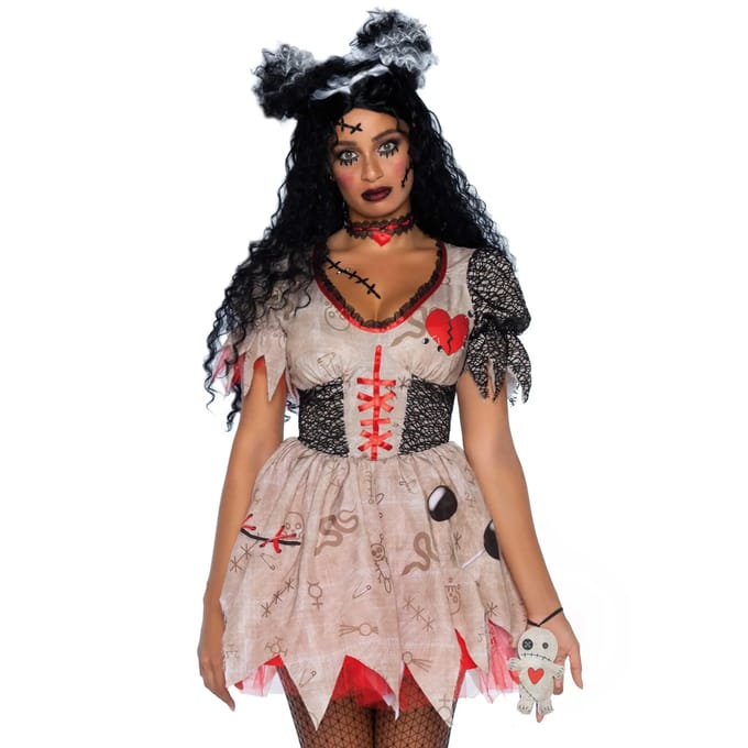 Damesjurk Leg Avenue Voodoo Doll