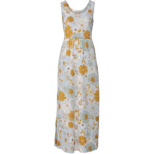 ESMARA Dames maxi-jurk (Bloemen/blauw, S (36/38))