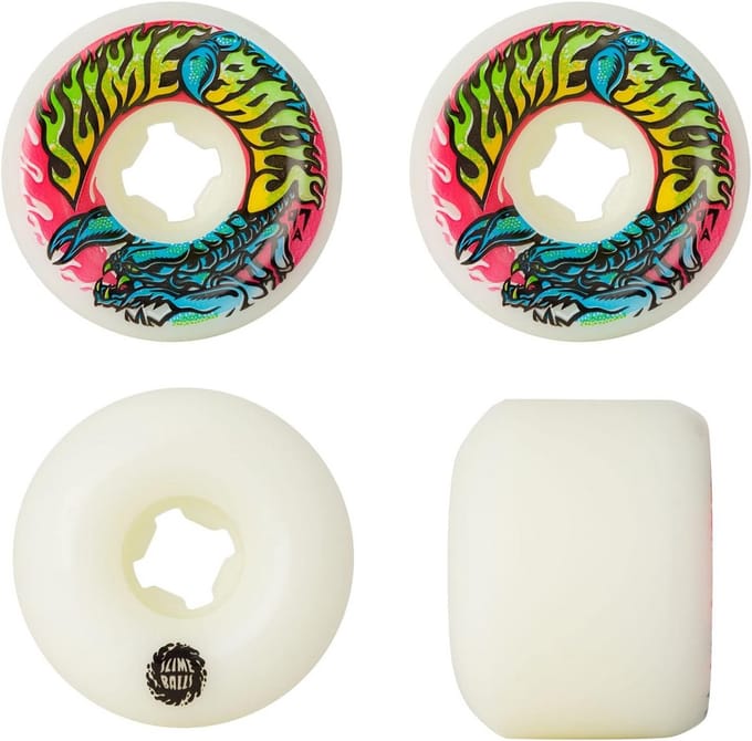 Skateboard Wielen 60mm 97A Wit - Krachtige Urethaan voor Optimale Grip