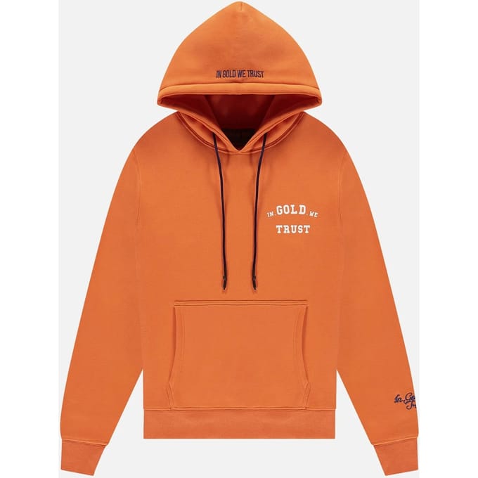 In Gold We Trust The Notorious Orange Größe: S | Kaputzenpullis Outlet | Unisex | Orange
