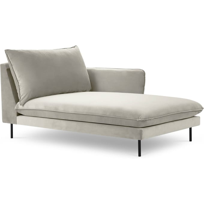 Chaise longue Vienna rechts velvet | Cosmopolitan Design