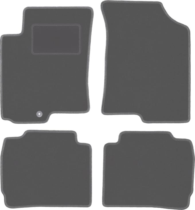 Grafiet automatten voor: Hyundai Accent MC hatchback, sedan (2005-2011)