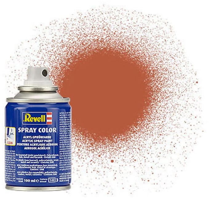 Revell Hobbyverf Acrylverf - #85 Brown - Matt - Acryl Spray - Verf spuitbus - 100 ml