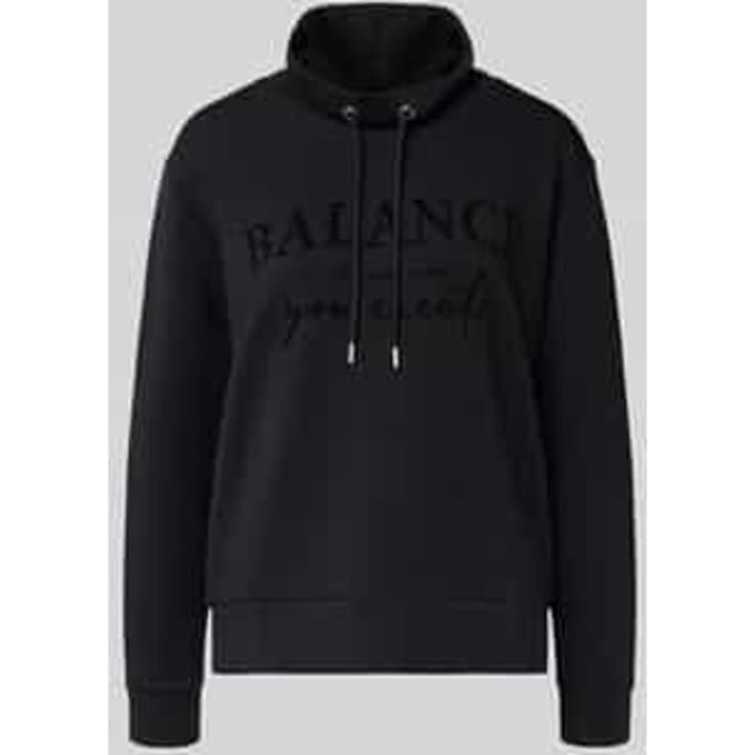 Relaxed fit pullover met statementprint