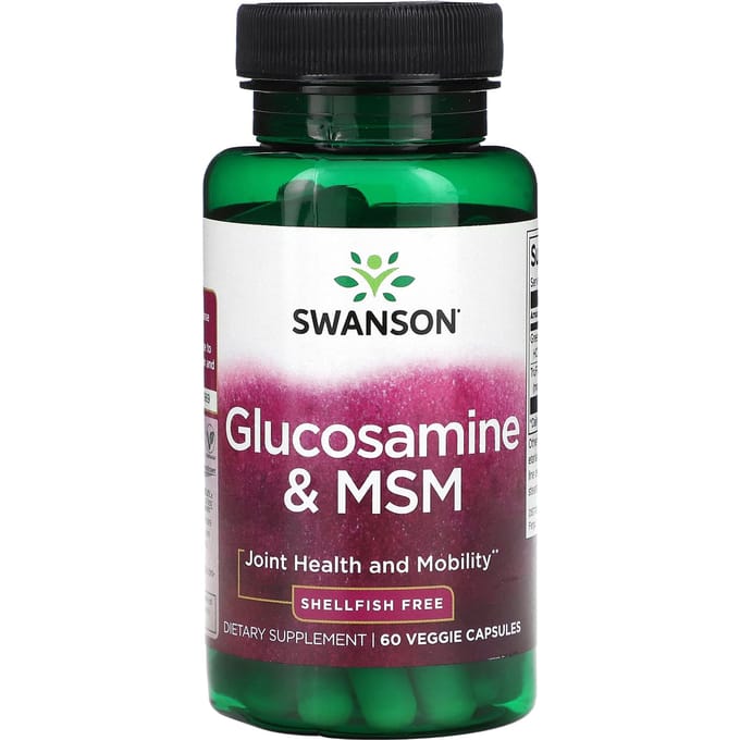 Glucosamine & Msm, 60 Veggie Capsules