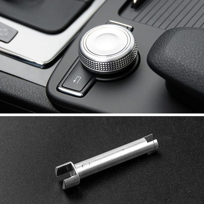 Bouton de commande de contrôleur de Console, bouton de commutation rotatif, bouton de défilement, outils d'arbre, Kit de réparation de remplacement argenté