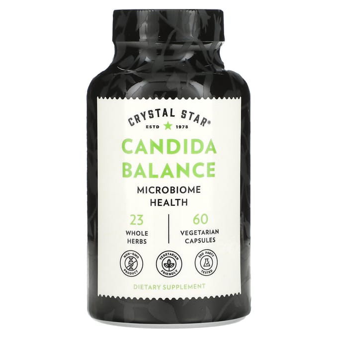 Candida Balans, 60 Plantaardige Capsules