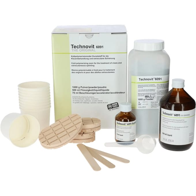 Verzorgingspoeder Kerbl Technovit 6091