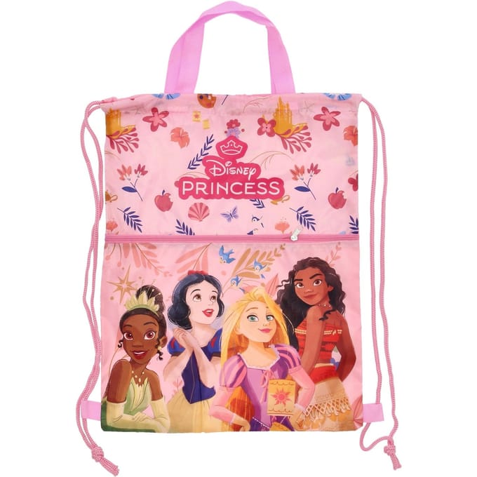 Prinsessen Luxe Gymtas - School - Gym - Roze