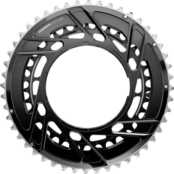 Sram Force E1 Axs 2x12s Tm Threaded Kettingblad Zilver 48/35t