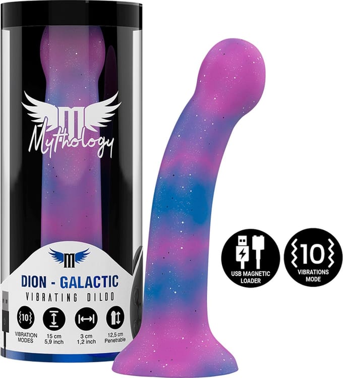 MYTHOLOGY FANTASY DILDO | Mythology Dion Galactic Dildo S - Vibrator Watchme Wireless Technology Compatible