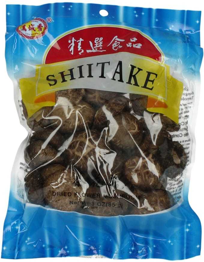 City Aroma Shiitake Paddestoelen (Gedroogd) 30 x 85 g