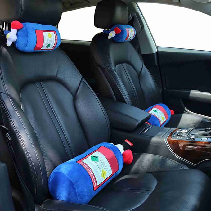 Fles Kussen Pluche Speelgoed Groot Goed Cadeau Auto Decor red