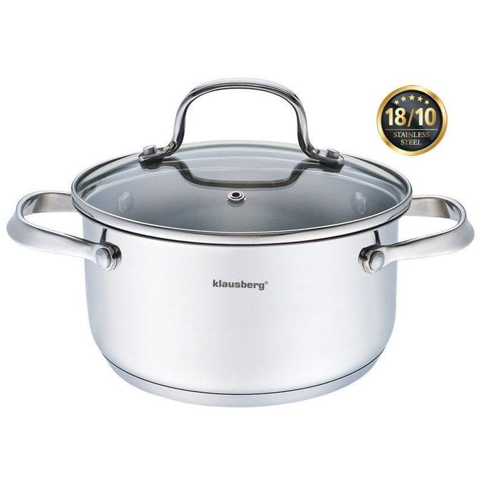 Klausberg 7212 - kookpan met deksel - prestige II - 2,5L - Ø18 cm