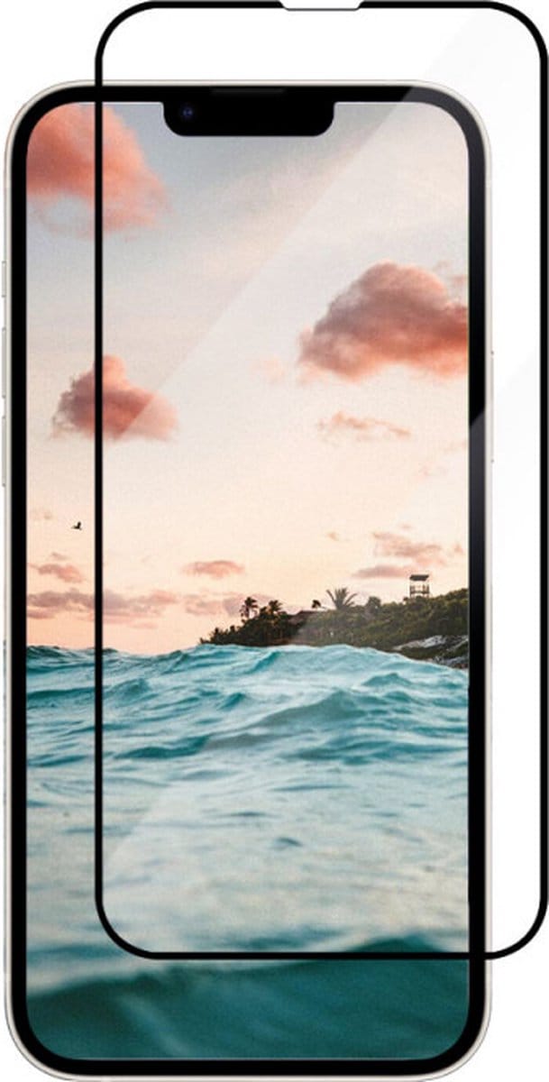 Casecentive - Glass Screenprotector 3D - full cover geschikt voor iPhone 14 Plus