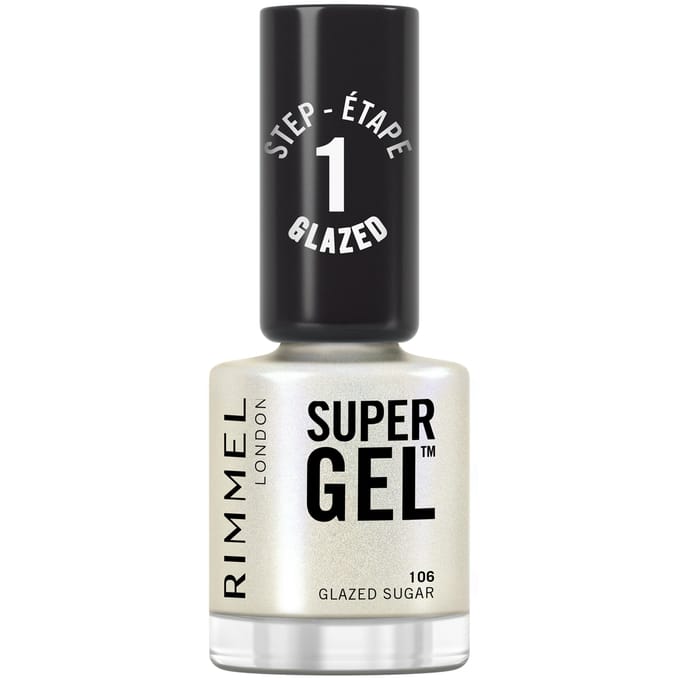 Rimmel Super Gel Nail Polish 106 Glazed Sugar 12 ml