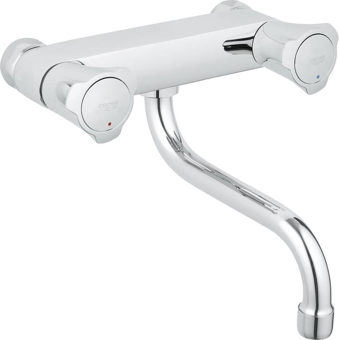 GROHE Costa L Keukenkraan - Wandmontage - Draaibare uitloop - Chroom