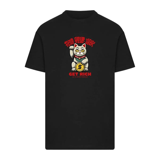 Mister Tee - Find Your Luck Heren Tshirt - M - Zwart