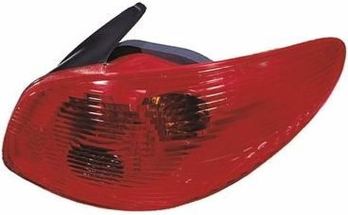 Achterlichtglas rechts Peugeot 206 Hatchback (2a/c). Model: 1998-08 - 2012-12