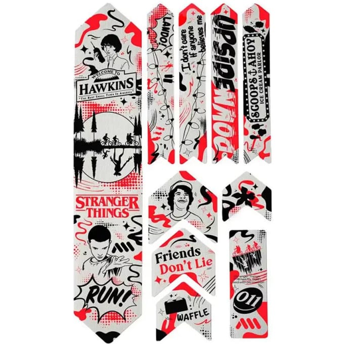 Fiets frame protectiekit All Mountain Style Extra Stranger Things UpsideDown