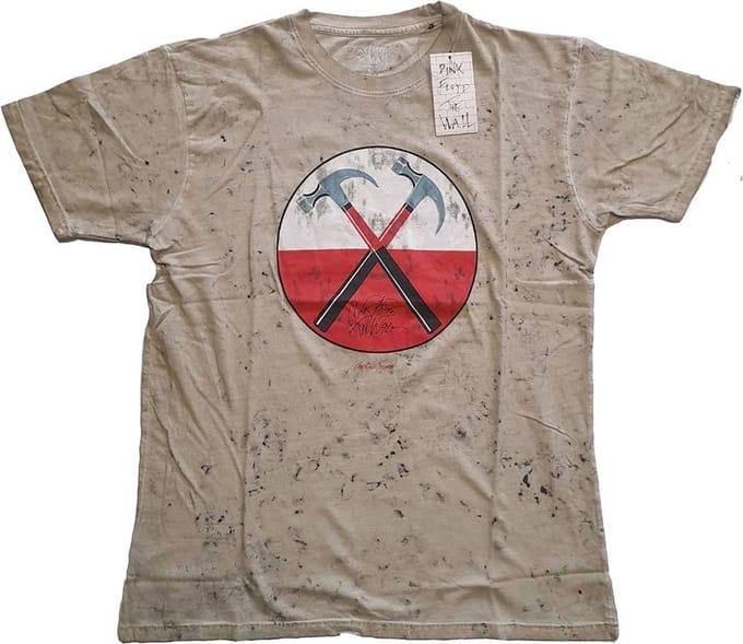 Pink Floyd - The Wall Hammers Heren T-shirt - M - Grijs