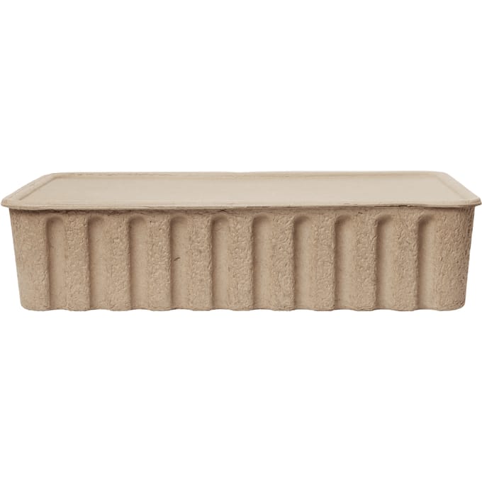 Ferm Living Pulp papier doos extra groot - bruin