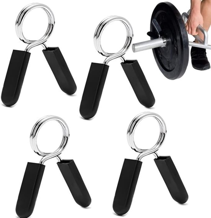 Dailygoody - Set van 4 Dumbbell Clamps 30 mm - Snellock voor
