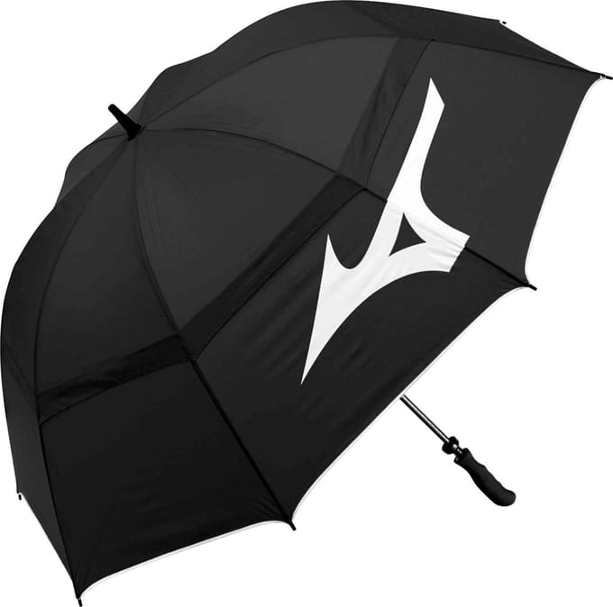 Mizuno Tour 55 inch Twin Canopy Golfparaplu - Zwart