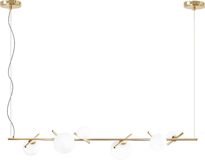 Toolight App1664-6Cp Hanglamp Goud 0X0X0Cm