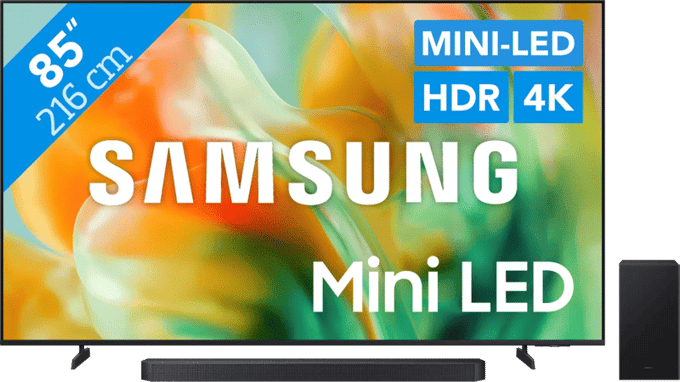 Samsung Mini-led 85" M80H (2026) + Samsung HW-Q600F (2025)