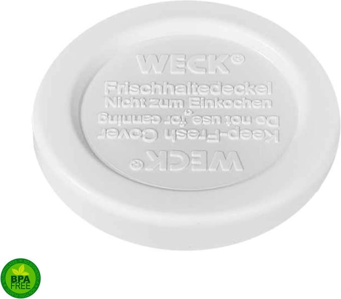 Deksel Plastiek 8cm Set 5 Weck 090460