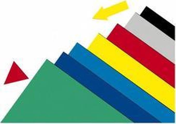 FRANKEN magnetische plaat, 200 x 295 x 0,6 mm, groen