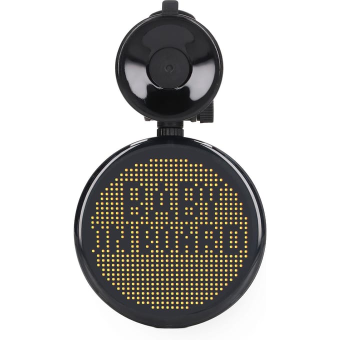 Panneau LED Couleur Contrôle à Distance par Application Bluetooth Affichage LED pour Voiture avec Écran LED Programmable 32x32 Universel pour Auto black